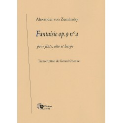 Alexander Von Zemlinsky - Fantaisie op.9 n°4 pour flûte, alto et harpe