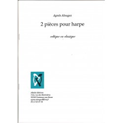 Agnès Alouges - 2 pièces pour harpe celtique ou classique