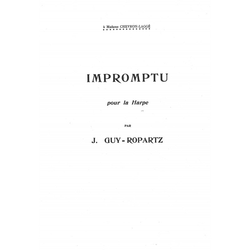 Impromptu - J.Guy Ropartz