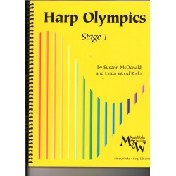 Susann McDonald and Linda Wood Rollo Harp Olympics Stage 1