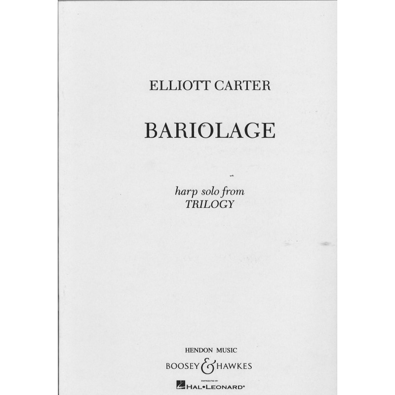 Elliott Carter, Bariolage
