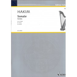Hakim, Sonate pour harpe