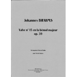 Johannes Brahms, Valse N°15...