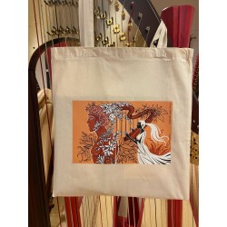 TOTE BAG "harpiste" par Yas