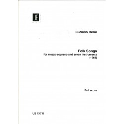 Lucian Berio, Folk Songs...