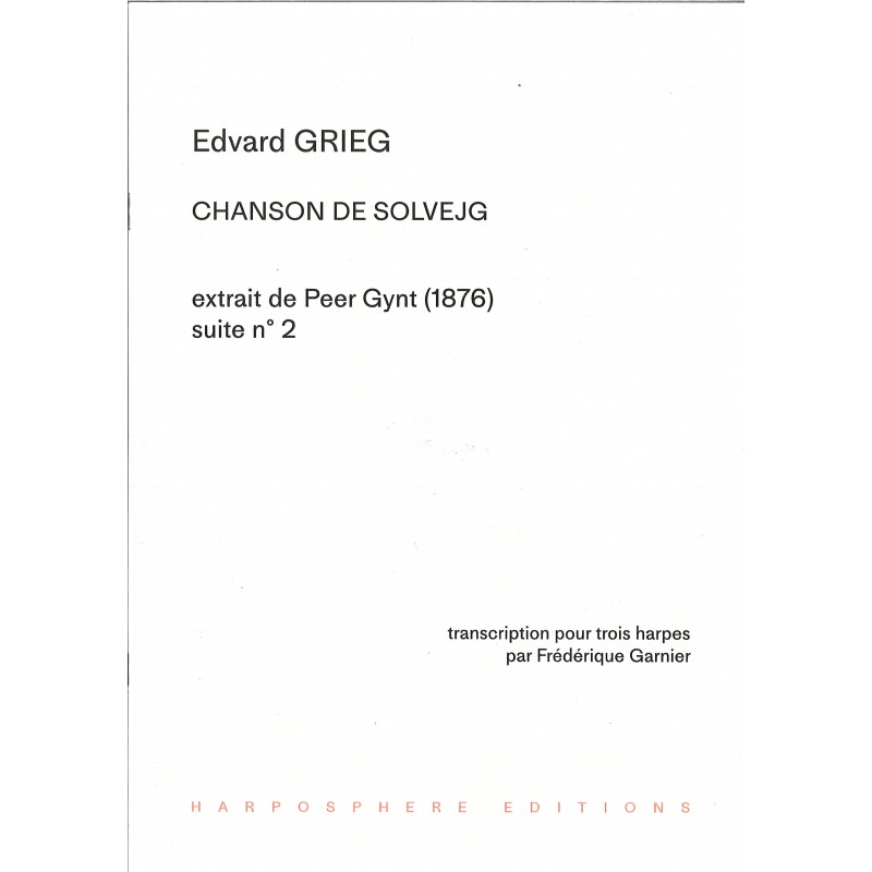 Edvard Grieg, Chanson de Solvejg