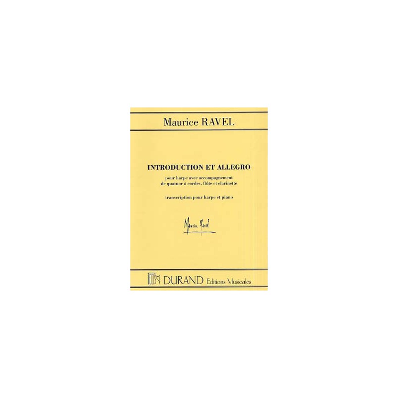 Maurice Ravel, Introduction et Allegro