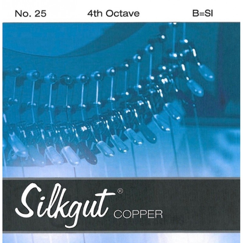B - SI 25 octave 4 Silkgut cuivre