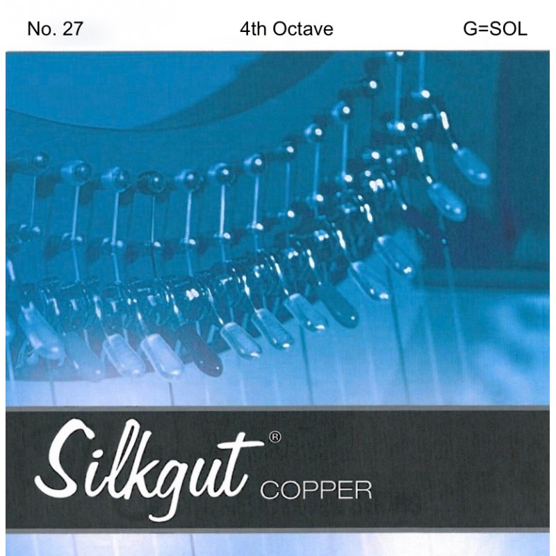 G - SOL 27 octave 4 Silkgut cuivre