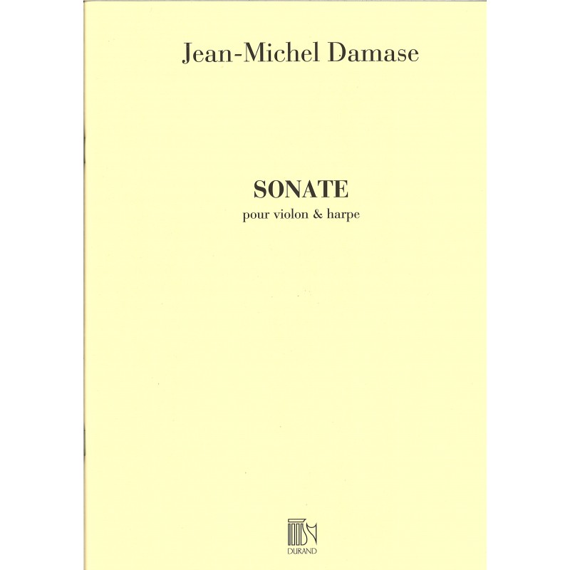 Jean-Michel Damase, Sonate pour violon et harpe