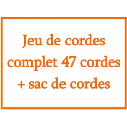 Jeu de cordes complet + sac...