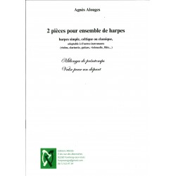 Agnès Alouges, 2 pièces pour ensemble de harpes