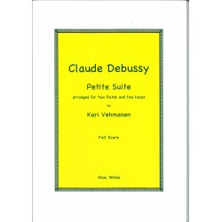 Claude Debussy, Petite Suite pour deux flûtes et deux harpes