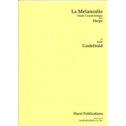 Felix Godefroid, La Mélancolie, Etude Caractéristique pour harpe