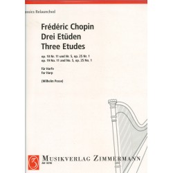 Frédéric Chopin, Drei Etuden