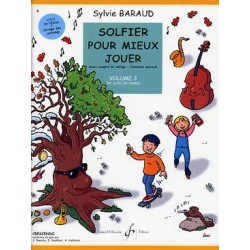 Sylvie Baraud, Solfier pour mieux jouer Volume 3, Livre de l'élève