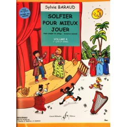 Sylvie Baraud, Solfier pour mieux jouer Volume 4, Livre de l'élève