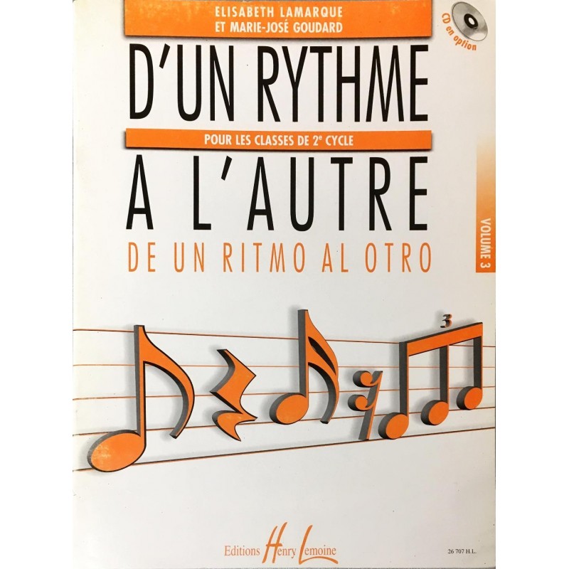 Elisabeth Lamarque - Marie-José Goudard, D'un Rythme à l'autre Volume 3