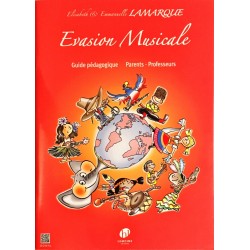 Elisabeth et Emmanuelle Lamarque, Evasion Musicale, Livre du professeur
