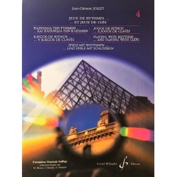 Jean-Clément Jollet, Jeux de rythmes... Et Jeux de clés Volume 4