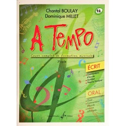 Chantal Boulay - Dominique Millet, A Tempo Volume 9A, Livre Ecrit
