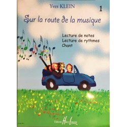 Yves Klein, Sur la route de la musique