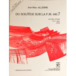 Jean-Marc Allerme, Du solfège sur la FM 440.7, Lecture/Rythme, Livre du professeur