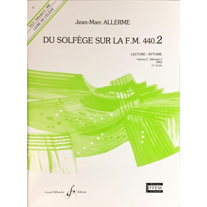 du Solfège sur la FM 440.2 - Lecture Rythme - Jean-Marc Allerme