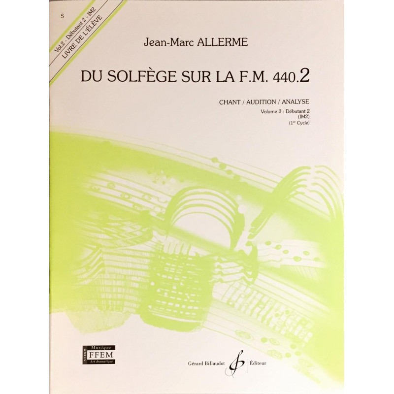 Jean-Marc Allerme, Du solfège sur la FM 440.2 Volume 2
