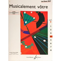 Jean-Clément Jollet, Musicalement vôtre Cahier d'accompagnements Volume 4