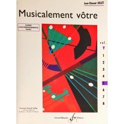 Jean-Clément Jollet, Musicalement vôtre Cahier d'accompagnements Volume 5