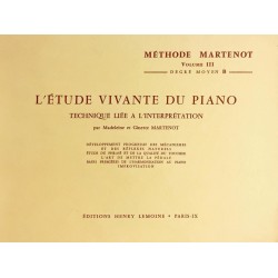 Méthode Martenot, L'étude vivante du piano Volume 3