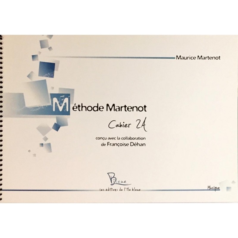 Maurice Martenot, Méthodes Martenot Cahier 2A