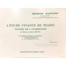 Méthode Martenot, L'étude vivante du piano Volume 2B