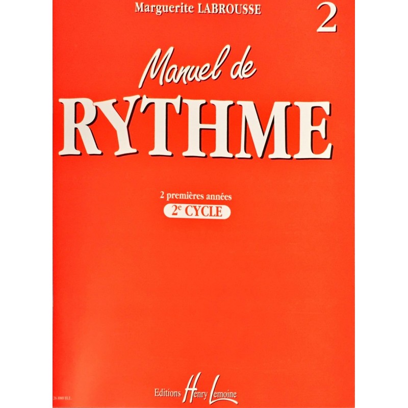 Marguerite Labrousse, Manuel de rythme Volume 2