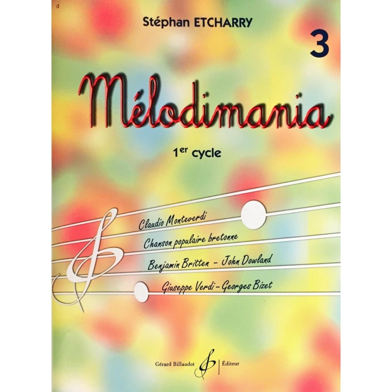 Stéphan Etcharry, Mélodiamania Volume 3
