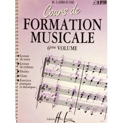 Marguerite Labrousse, Cours de formation musicale Volume 6