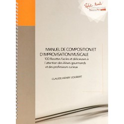 Claude-Henry Joubert, Manuel de composition et d'improvisation musicale