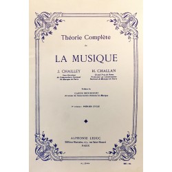 Jacques Chailley - Henri Challan, Théorie complète de la musique Volume 1
