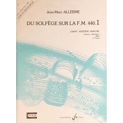 Jean-Marc Allerme, Du solfège sur la FM 440.1, Livre du professeur Volume 1