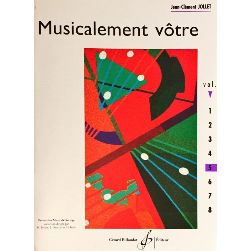 Jean-Clément Jollet, Musicalement vôtre Volume 5