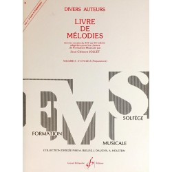 Divers auteurs, Livre de mélodies FMS Volume 3