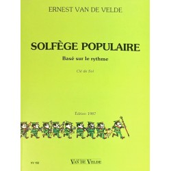 Ernest Van de Velde, Solfège populaire Clé de Sol