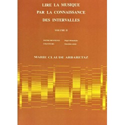 Marie-Claude Arbaretaz, Lire la musique par la connaissance des intervalles Volume 2