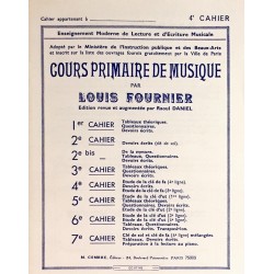 Louis Fournier, Cours primaire de musique Volume 4