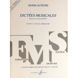 Divers auteurs, Dictées musicales Livre du professeur Volume 2