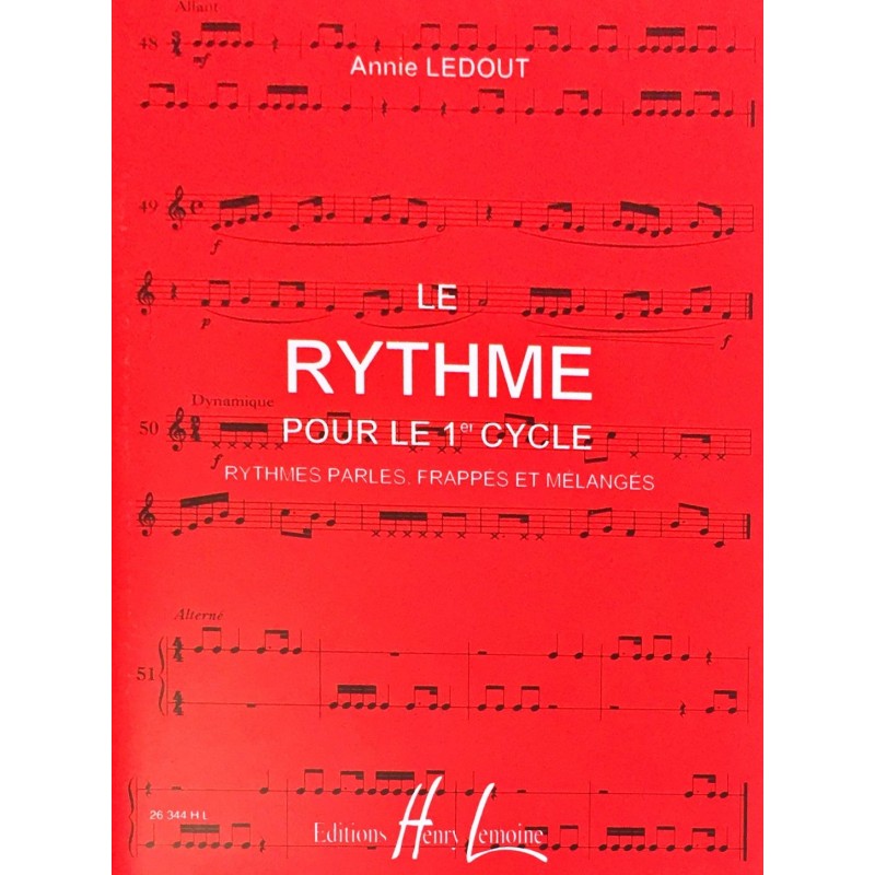 Annie Ledout, Le rythme pour le 1er cycle