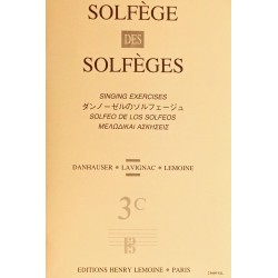 Albert Lavignac, Solfège des solfèges Volume 3C