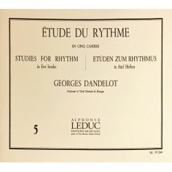 Georges Dandelot, Etude du rythme Volume 5