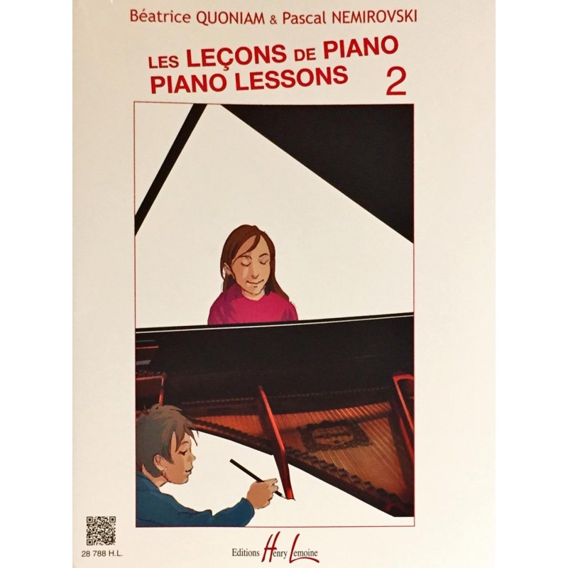 Béatrice Quoniam - Pascal Nemirovski, Les leçons de piano Volume 2